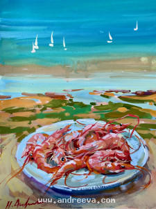 Plate of Shrimps